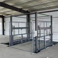 Monte-charge électrique vertical fiable pour charges légères, hauteur 2,5 m, 200 kg, petit élévateur de marchandises pour mezzanine