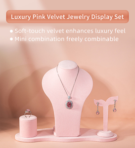 Espositore per <span class=keywords><strong>Gioielleria</strong></span> HLB ODM, Set di Supporti Personalizzabili con Logo - Product Image 2