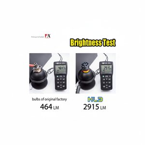 HYUGA Vente en gros 9005 9006 Feux antibrouillard LED Haute puissance 80W 9-36V 6000LM 3000K Ambre Phare IP66 Étanche Angle de vision 360° - Product Image 1