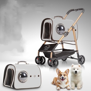 La migliore vendita di grandi dimensioni cane pieghevole passeggino di lusso impermeabile Pet trasportino da viaggio in vendita caldo <span class=keywords><strong>per</strong></span> i gatti - Product Image 5