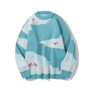 Pullover oversize in <span class=keywords><strong>maglia</strong></span> <span class=keywords><strong>con</strong></span> teschio personalizzato Y2K da uomo <span class=keywords><strong>con</strong></span> scheletro gotico stampato a manica lunga - Product Image 3