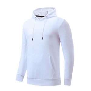 Unisex Cotton Knit <b>Sweater</b> Custom Logo Solid Pattern Streetwear <b>Crewneck</b> Sweatshirt for Autumn Season Outdoor Hiking Jacket - Product Image 2