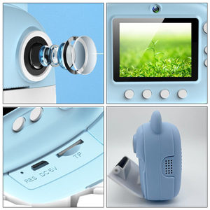 กล้องสีชมพูสำหรับเด็กพร้อมโลโก้สำหรับถ่ายวิดีโอได้ทันทีฟังก์ชั่นการพิมพ์กล้องสำหรับเด็ก - Product Image 4