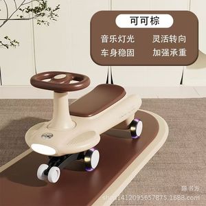 Children Ride On Toy Scooter With Music Lights Swivel <b>Wheels</b> Anti Tipping For Ages 1-6 Unisex <b>Plastic</b> Electric - Product Image 3