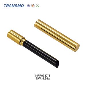 Vente en gros de contenants à rouge à lèvres vides uniques, tubes à rouge à lèvres de luxe dorés avec capuchon, flacon de gloss à lèvres - Product Image 5