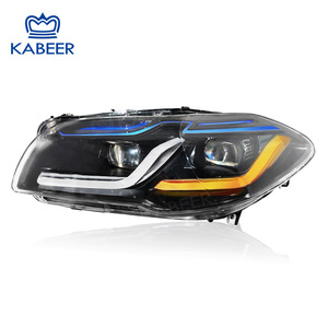 Per Serie 5 M5 F10 <span class=keywords><strong>F18</strong></span> Faro Anteriore Full LED di Aggiornamento Faro Modificato Upgrade da Xenon a Lampada LED KABEER - Product Image 6