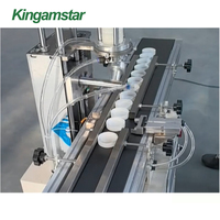 Automatische Kappen-Einlagenmaschine, Kappen-Dichtungseinsetzmaschine für Plastikflaschenverschlüsse, Gummiunterlegscheiben-Einführgerät
