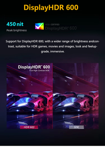 Màn hình 34inch 5K màn hình LCD ánh sáng màu Xanh Thấp 21:9 thiết kế hợp kim nhôm 60Hz Màn hình rộng nano-ips Thiết kế bảng điều khiển chơi game sử dụng - Product Image 6