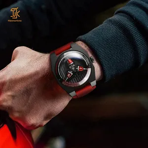 Роскошные Восьмиугольные механические часы с сапфировым кристаллом, титановые, ударопрочные, уникальные Автоматические наручные часы для мужчин