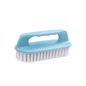 Cepillo de limpieza multifuncional para el hogar con cerdas de plástico suave y mango grueso; adecuado para lavar ropa y fregar. - Product Image 5