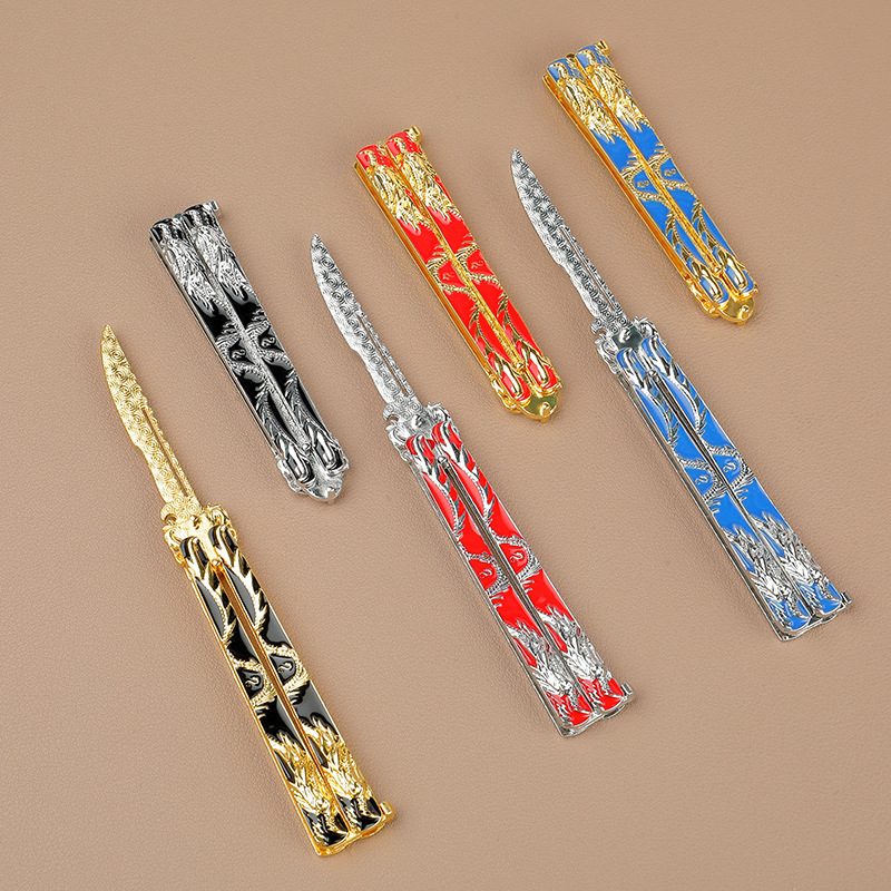 Set De 2 Cuchillos Falsos De Halloween Con Sangre Realista - Accesorios De Plástico Para Disfraces, Ideal Para Cosplay Y Fiestas De Terror