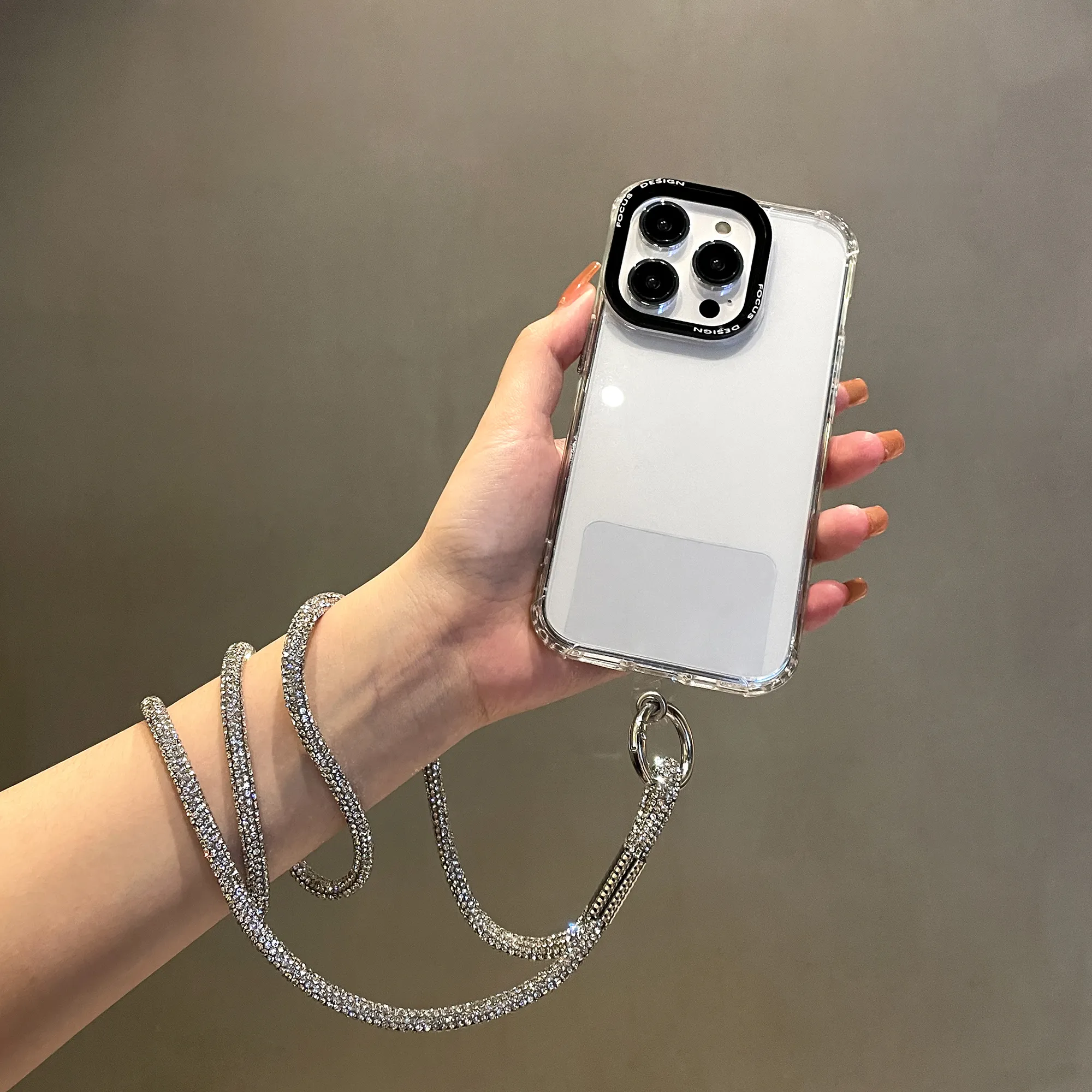 2023 neues Diamant-Handyband mit TPU-Handygehäuse universelles Handyband für iPhone 14 13 12 11 Pro Max