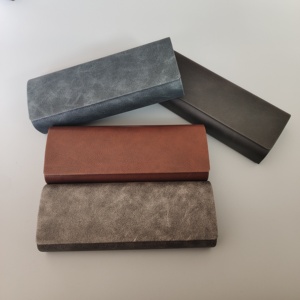 Fabricante de Estuches Rígidos Personalizados <span class=keywords><strong>para</strong></span> Gafas en Negro y Marrón - Estuches con Paño de Microfibra y Logotipo OEM - Product Image 2