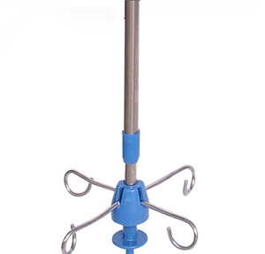 Gantungan infusi tiang <span class=keywords><strong>Iv</strong></span> kait transfusi Rumah Sakit terpasang di langit-langit medis baja tahan karat - Product Image 3