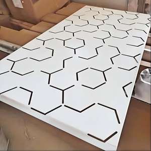 Pannello in Alluminio con Design Geometrico 3D alla Moda per Decorazione di Soffitti e Pareti - Product Image 4