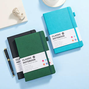 Cuaderno de Cuero Duro A6/A5 con Espiral, Logotipo Impreso Personalizado, Alto Valor Estético, con Correa - Opción de Regalo - Product Image 2