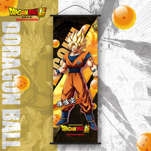 Anime 25*70cm <span class=keywords><strong>Dragon</strong></span> Balls Print Wall Poster Scroll Imágenes colgantes Figura Anime Wallpaper - Product Image 6