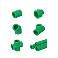 Raccord coudé PPRC pour systèmes de plomberie eau chaude et froide – Connecteur durable en polypropylène pour usage domestique et industriel – Raccords robustes