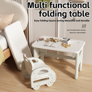 Set <span class=keywords><strong>Tavolo</strong></span> e Sedie Pieghevoli Portatili per <span class=keywords><strong>Bambini</strong></span>, Scrivania Multifunzionale per Studio, <span class=keywords><strong>Tavolo</strong></span> per <span class=keywords><strong>Attività</strong></span> e Disegno per <span class=keywords><strong>Bambini</strong></span> - Product Image 1
