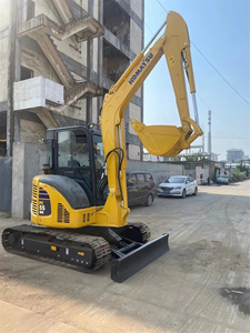 Kullanılmış Komatsu PC55 Mini Ekskavatör 5 Ton Japon Orjinal Sıfır Kuyruk Dönüşlü Kompakt Ekskavatör <span class=keywords><strong>PC55MR</strong></span> 5T Şehir İnşaatı İçin Küçük Ekskavatör - Product Image 1