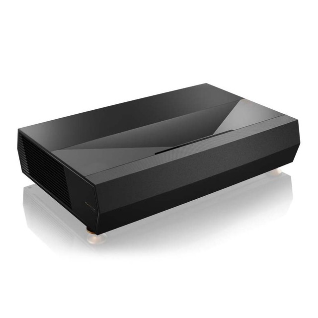 A6 Latest 4K Laser Projector 3000 ANSI Lumens 3840x2160p Resolution WiFi Android Home Projector HDR DLP Short Throw Built-in 3D