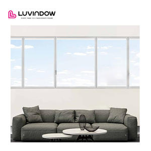 Luvindow rahmenlose Vollglasfenster, Dreh-Kipp-Fenster, wärmeisoliert, für Villen - Product Image 4