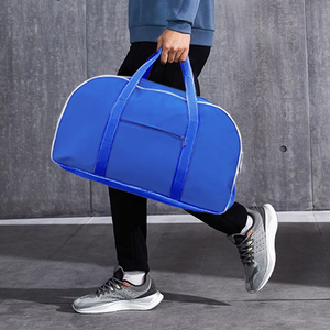 Bolsa de Gimnasio con Compartimento para Zapatos y Correa Ajustable, Bolsas de Viaje Plegables Grandes para Hombres y Mujeres, Bolsa Deportiva Impermeable - Product Image 4