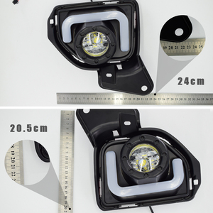 Sunlop Hiace điều chỉnh phụ tùng ô tô xe Hiace phụ kiện <span class=keywords><strong>LED</strong></span> sương mù ánh sáng đèn #4118 cho Hiace 200 2014 2018 đi lại lượng tử - Product Image 2