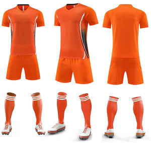 Fußballbekleidung für Herren Fußballuniform Kurzarm-Studenten-Mesh-Sublimations-Fußballtrikot - Product Image 2