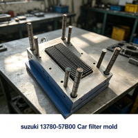 Moule d'injection de filtre à air automobile à grande capacité pour la production en série de filtres automobiles Suzuki 13780-57B00