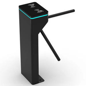 Puerta de entrada de control de acceso de seguridad <span class=keywords><strong>vertical</strong></span> de acero inoxidable 304 torniquete de trípode automático - Product Image 1