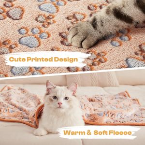 Manta Personalizada para Mascotas, Súper Suave y Esponjosa, de Felpa de Coral Premium, Manta de Franela para Perros, Cachorros y Gatos - Product Image 4