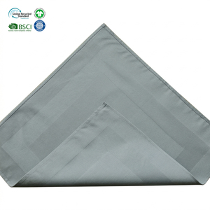 Serviette de table jacquard professionnelle en coton 100 %, 18x18 pouces, lavable, pour hôtels et restaurants, présentation sur table - Product Image 1