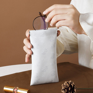 Boîtes d'emballage de bijoux personnalisées, sac de rangement souple pour <span class=keywords><strong>lunettes</strong></span> de soleil, étui à <span class=keywords><strong>lunettes</strong></span> auto-fermant, étui de voyage pour <span class=keywords><strong>lunettes</strong></span> - Product Image 4