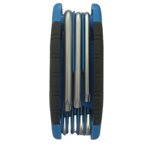 Jeu de <span class=keywords><strong>tournevis</strong></span> multi-embouts 6 en 1 de qualité industrielle professionnelle, finition oxyde noir/zinc/nickel, poignée en plastique de 5 mm, garantie de 3 ans - Product Image 1