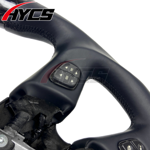 Accesorios Interiores para Automóviles, Volante Personalizado de Fibra de Carbono Forjada para <span class=keywords><strong>Hummer</strong></span> H2 en SUT Luxury SUV para GMC ENVOY XL Denali - Product Image 5