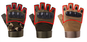 Luvas táticas protetoras ao ar livre, alta qualidade, venda quente, para área externa, luvas sem dedos - Product Image 4