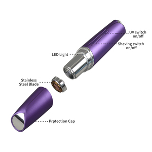 ZP-213 Mini formato intimo signora rasoio indolore per il viso sopracciglio rasoio per la <span class=keywords><strong>donna</strong></span> epilatore elettrico <span class=keywords><strong>depilazione</strong></span> - Product Image 3