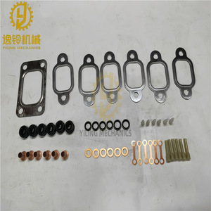 Kit de joint de culasse Yiling Mechanics 6D102 pour excavatrice Komatsu PC200 PC220, pièces de rechange neuves - Product Image 2
