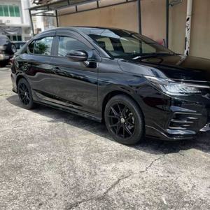 Protection d'angle avant Welta en plastique ABS+PP noir poli anti-rayures pour kit carrosserie City Hatchback - Product Image 4