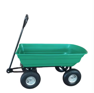 Multi-Functional Folding Garden <b>Tool</b> Car <b>Trolley</b> Four-Wheel Trailer Plastic Dump Truck Home Farm Use - Product Image 6