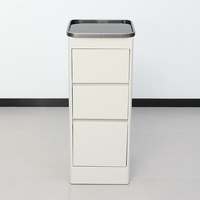 Meuble d'outillage pour salon de beauté, armoire à outils en bois pour salon de coiffure, fournisseur d'ameublement pour salons de coiffure et SPA