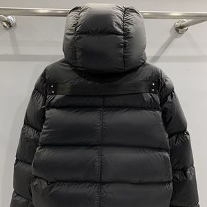 Giacca Imbottita da Uomo in Stile Europeo, Taglie Grandi, Morbida e Confortevole, Antivento, Tinta Unita, con Imbottitura in Piuma d'Oca per Attività all'Aperto - Product Image 3