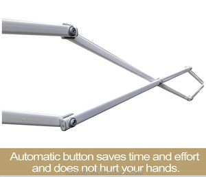 10x10 cadre en aluminium PVC couverture instantanée automatique pliant Gazebo étanche toit <span class=keywords><strong>auvent</strong></span> extérieur fête Camping tente <span class=keywords><strong>pour</strong></span> le commerce - Product Image 4