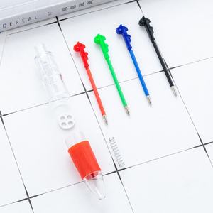 कार्टून मिनी 4-रंग बॉलपॉइंट पेन छात्रों 4-इन-1 पुश-बटन प्लानर पेन के साथ 4-इन-1 पुश-बटन प्लानर पेन - Product Image 5