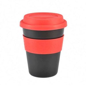 แก้วน้ำ PP เกรดอาหาร ดีไซน์ทันสมัย พร้อมแก้วเซรามิคลายดาวแบบพกพา - Product Image 5