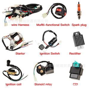 Kit de câblage Little Bull, ensemble de 9 pièces pour moto tout-terrain 50 70 90 110CC, réparation et remplacement de l'allumage - Product Image 3