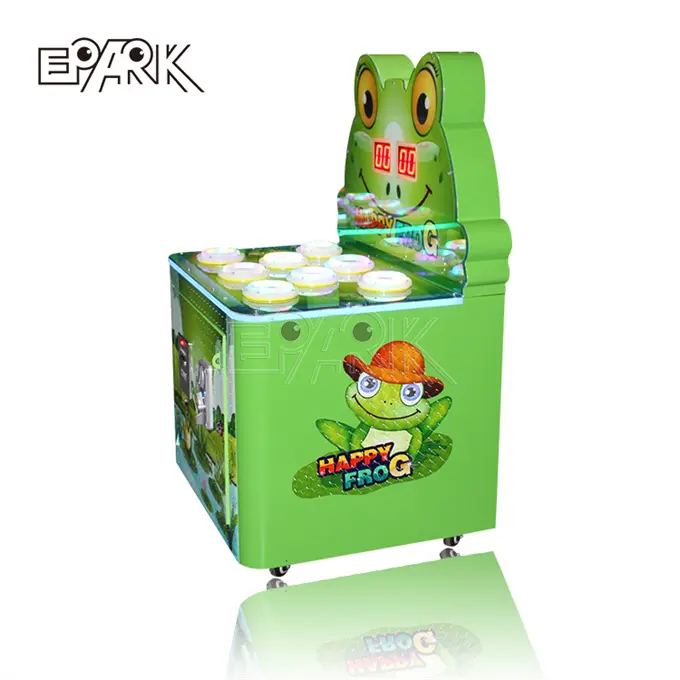 The frog prince beat the mole percussion game machine cricket machine games room online game play