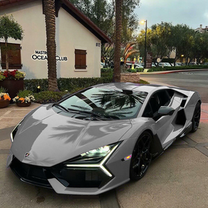 Cổ điển voi màu xám cao cấp mờ kết thúc PVC xe bọc vượt thời gian sang trọng màu trung tính cơ thể vật nuôi chống trầy xước thay đổi màu sắc - Product Image 2