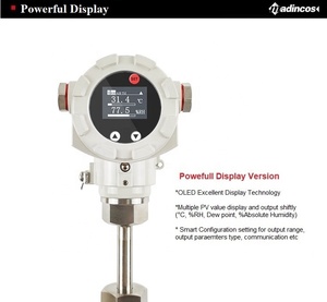 Sensor de Temperatura y Humedad <span class=keywords><strong>para</strong></span> HVAC MTH500HS, 200C, <span class=keywords><strong>Digital</strong></span>, LCD, 4-20mA, RS485, Transmisor Modbus, OEM, ODM - Product Image 3